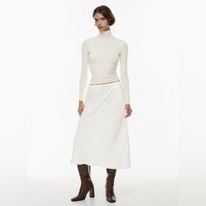 Aritzia Wilfred / Only Turtleneck / Heather Birch / Size S
